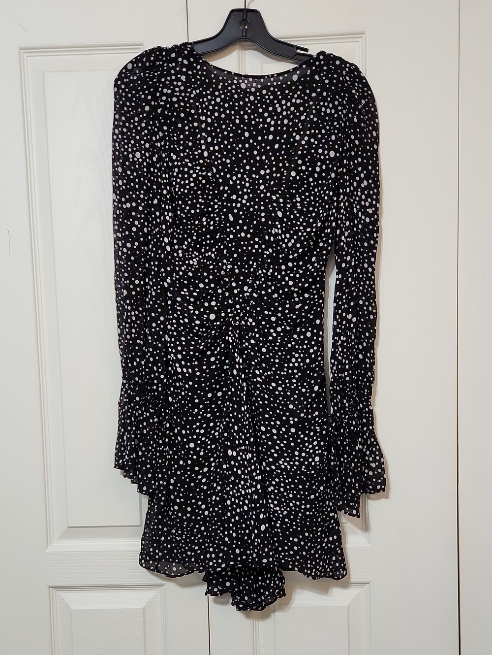NWT Zara Polka Dot Mini Dress. Size XS - Picture 5 of 12